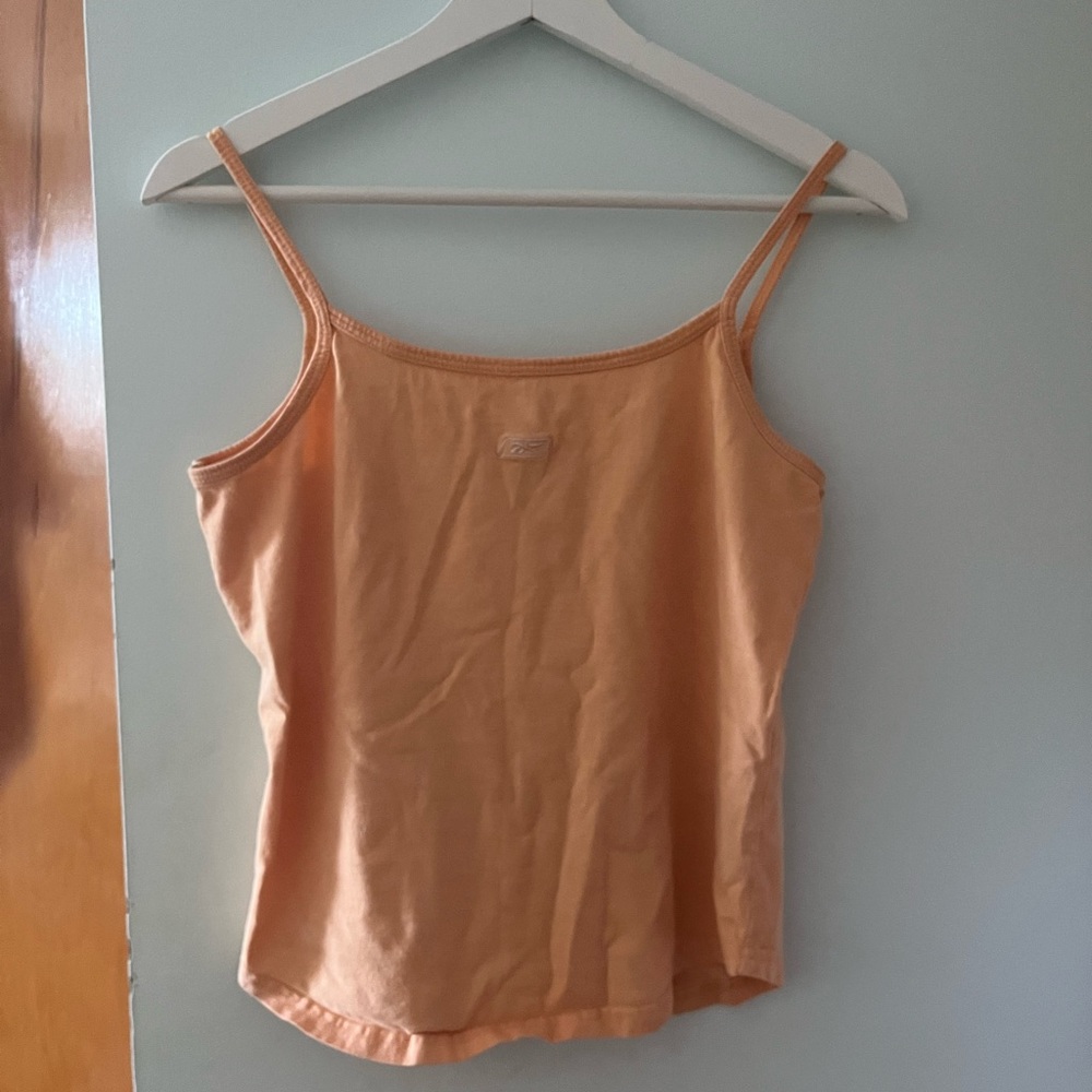 Vintage reebok orange tank top